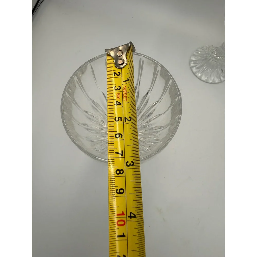 Mikasa Park Lane Crystal Wine Goblets Set of 2- 6.25 inch‎